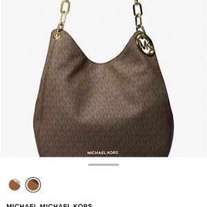 Michael Kors Chocolate Brown Hobo Bag NEW NEVER BEEN USED